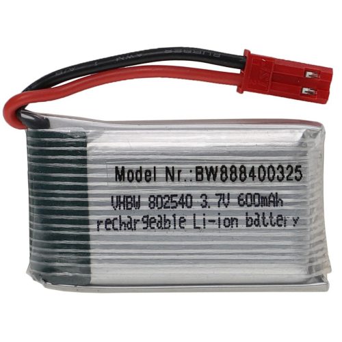 VHBW Model Maker Tool Battery - 600 mAh 3.7 V Li-Polymer, BEC