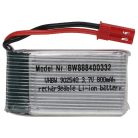 VHBW Model Maker Tool Battery - 800 mAh 3.7 V Li-Polymer, BEC