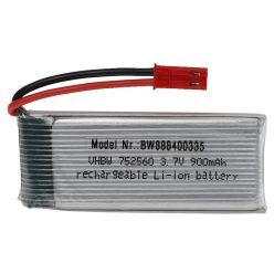   VHBW Model Maker Tool Battery - 900 mAh 3.7 V Li-Polymer, BEC