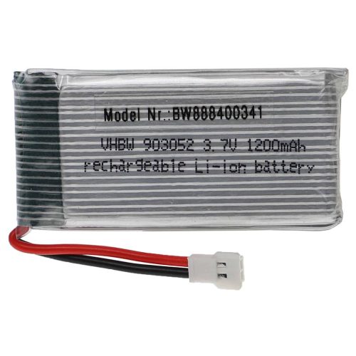 VHBW Model Maker Tool Battery - 1200 mAh 3.7 V Li-Polymer, XH 2.54 2P