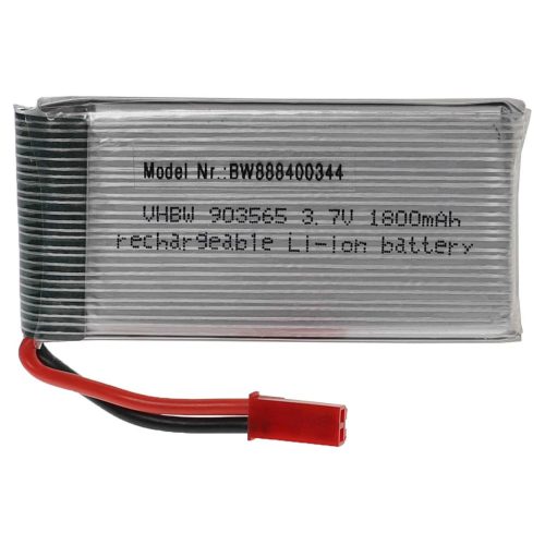 VHBW Model Maker Tool Battery - 1800 mAh 3.7 V Li-Polymer, BEC
