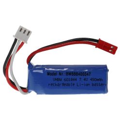   VHBW Model Maker Tool Battery - 450 mAh 7.4 V Li-Polymer, BEC