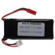 Modellkészítő eszköz akkumulátor - 610 mAh 7,4 V Li-polimer, BEC