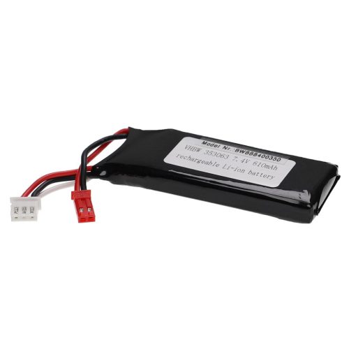 VHBW Model Maker Tool Battery - 610 mAh 7.4 V Li-Polymer, BEC