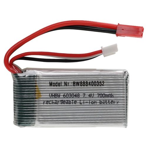 VHBW Model Maker Tool Battery - 700 mAh 7.4 V Li-Polymer, BEC