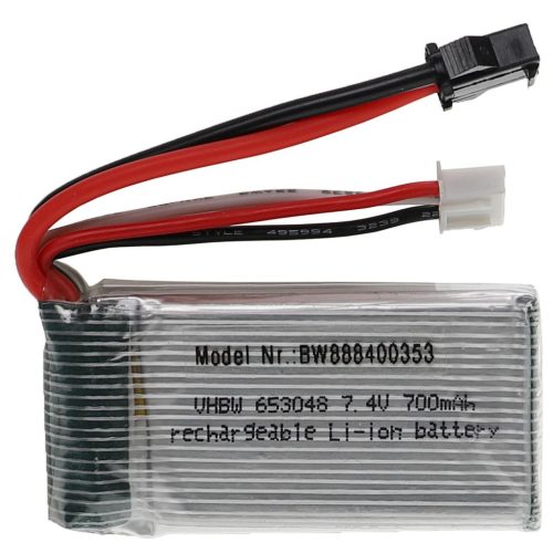 Modellkészítő eszköz akkumulátor - 700 mAh 7,4 V Li-polimer, SM-2P