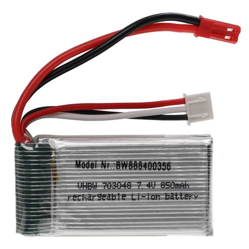 VHBW Model Maker Tool Battery - 850 mAh 7.4 V Li-Polymer, BEC