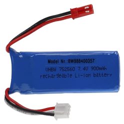   Modellkészítő eszköz akkumulátor - 900 mAh 7,4 V Li-polimer, BEC