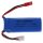 Modellkészítő eszköz akkumulátor - 900 mAh 7,4 V Li-polimer, BEC