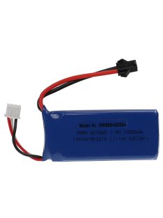   Modellkészítő eszköz akkumulátor - 1200 mAh 7,4 V Li-polimer, SM-2P