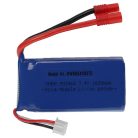 VHBW Model Maker Tool Battery - 1600 mAh 7.4 V Li-Polymer, 3.5 mm Banana Plug