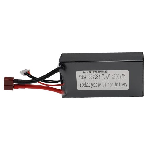 VHBW Model Maker Tool Battery - 4600 mAh 7.4 V Li-Polymer, T-Plug AWG16