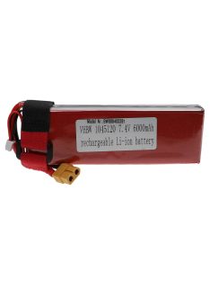   Modellkészítő eszköz akkumulátor - 6000 mAh 7,4 V Li-polimer, XT60