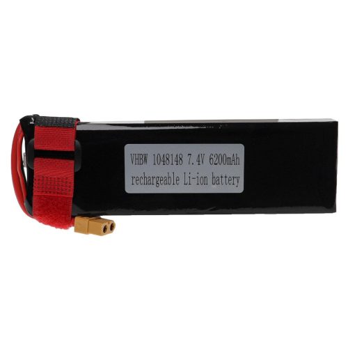 VHBW Model Maker Tool Battery - 6200 mAh 7.4 V Li-Polymer, XT60