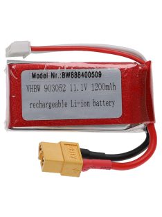   Modellkészítő eszköz akkumulátor - 1200 mAh 11,1 V Li-Ion, XT60