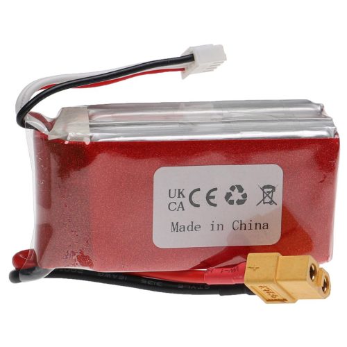 VHBW Modellkészítő eszköz akkumulátor - 1600 mAh 11,1 V Li-polimer, XT60