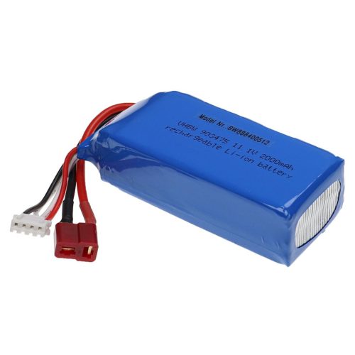VHBW Model Maker Tool Battery - 2000 mAh 11.1 V Li-Polymer, T-Plug AWG16
