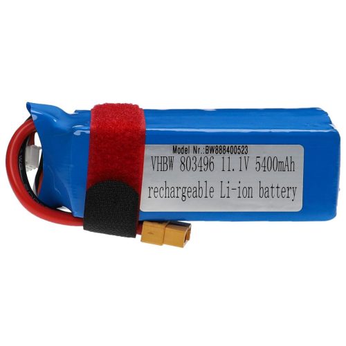 VHBW Model Maker Tool Battery - 5400 mAh 11.1 V Li-Polymer, XT60