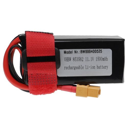 VHBW Model Maker Tool Battery - 1500 mAh 11.1 V Li-Polymer, XT60