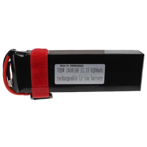 VHBW Model Maker Tool Battery - 6200 mAh 11.1 V Li-Polymer, XT60