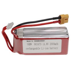   VHBW Model Maker Tool Battery - 2000 mAh 14.8 V Li-Polymer, XT60