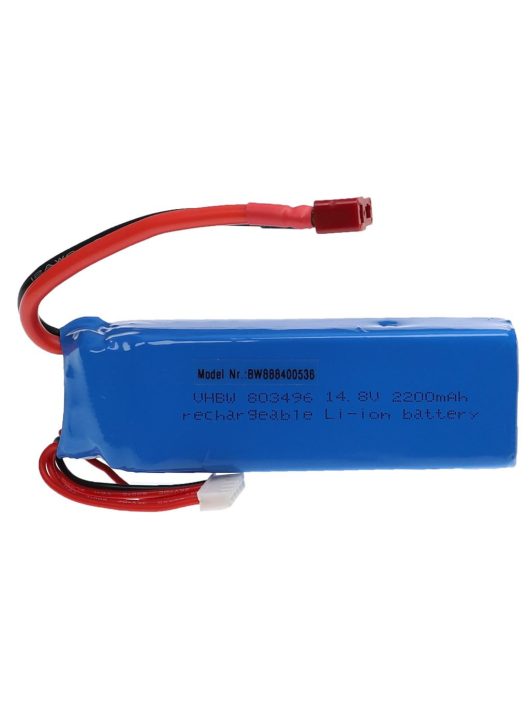 Modellkészítő eszköz akkumulátor - 2200 mAh 14,8 V Li-polimer, T-dugó