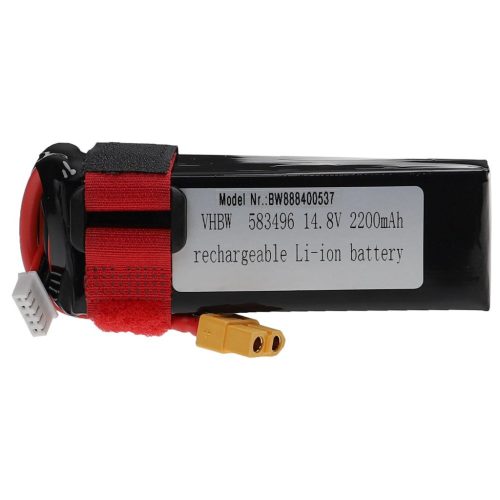 VHBW Model Maker Tool Battery - 2200 mAh 14.8 V Li-Polymer, XT60