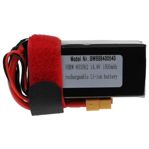 VHBW Model Maker Tool Battery - 1500 mAh 14.8 V Li-Polymer, XT60