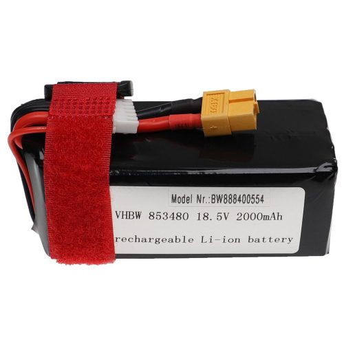 VHBW Model Maker Tool Battery - 2000 mAh 18.5 V Li-Polymer, XT60