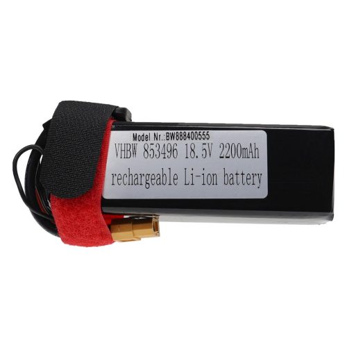 VHBW Modellkészítő eszköz akkumulátor - 2200 mAh 18,5 V Li-polimer, XT60