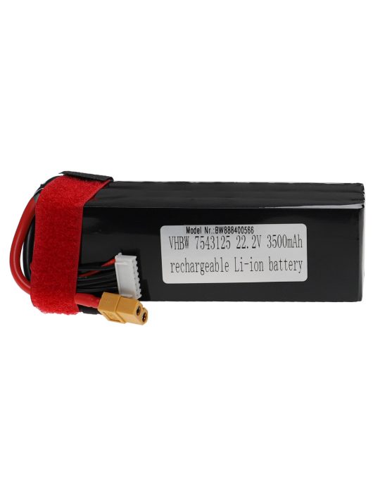 Modellkészítő eszköz akkumulátor - 3500 mAh 22,2 V Li-polimer, XT60