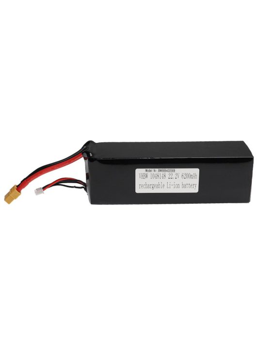 Modellkészítő eszköz akkumulátor - 6200 mAh 22,2 V Li-polimer, XT60