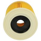 VHBW Kärcher 2.863-303.0, 6.414-552.0, 6.414-547.0 2x Patronenfilter für Baier Staubsauger, Gelb