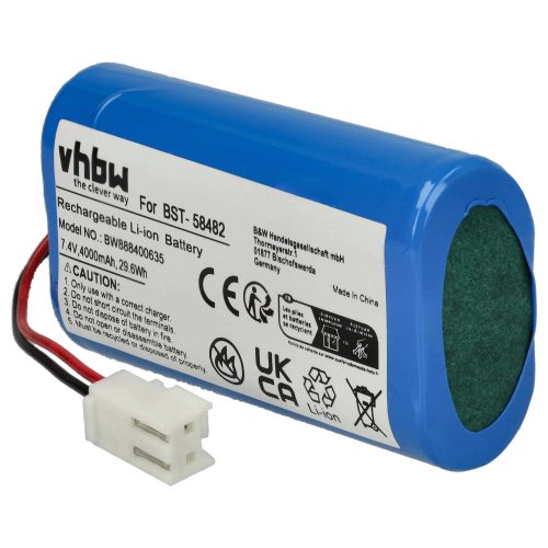 VHBW Pool cleaner Battery Bestway Flowclear Aquatronix - 4000 mAh 7.4 V Li-Ion