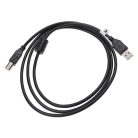 VHBW USB A-USB B Adapterkabel für Drucker, Scanner, Faxgerät - USB-Anschlusskabel