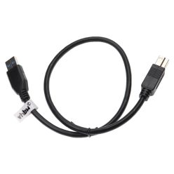 VHBW USB 3.0 Type B Data Cable, 50 cm, Black