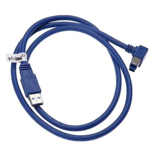 USB 3.0 B Típusú Kábel - 1m, Kék