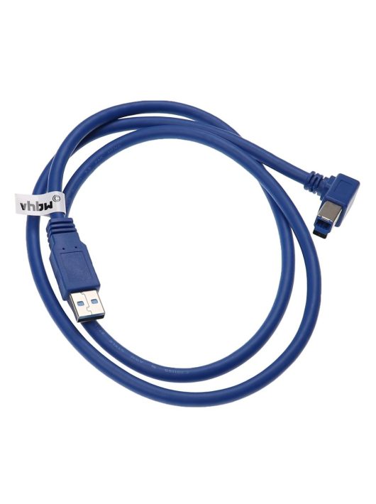 USB 3.0 B Típusú Kábel - 1m, Kék