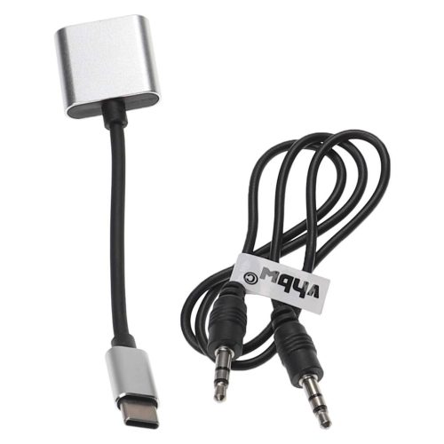VHBW USB C Adapter 2 in 1 AUX, Huawei, Xiaomi, Motorola Jack Cable