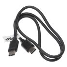 VHBW USB C Charging Cable - 50 cm, Black