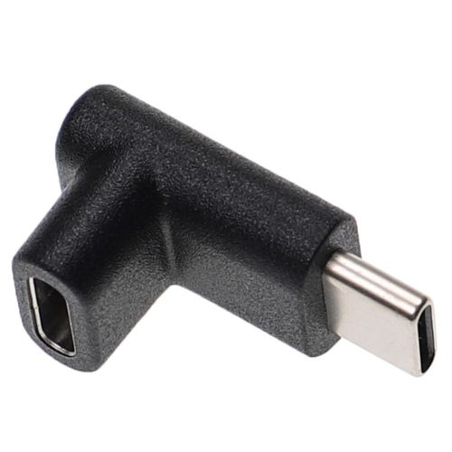 VHBW USB C Winkeladapter 90° - Stecker zu Buchse Adapter