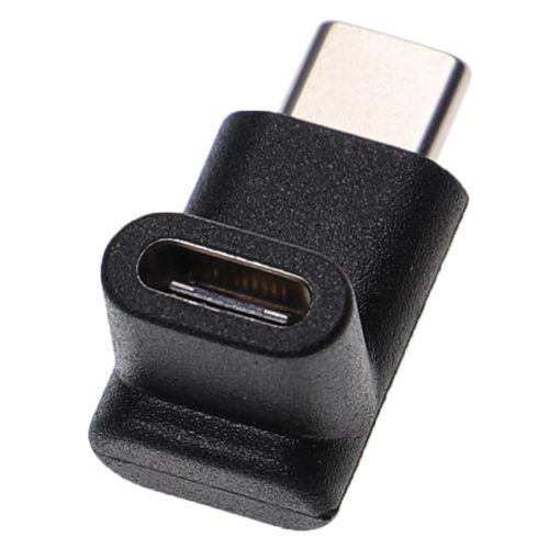 VHBW USB C Winkeladapter 90° - Stecker zu Buchse Adapter