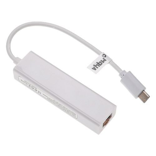 VHBW USBC m - RJ45 f Ethernet Adapter + 3 USB Aljzat
