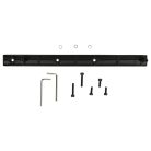 VHBW Battery Case E-Scooter, Motor Scooter - Box with Screws, Aluminum Alloy Black Silver