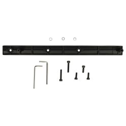   VHBW Battery Case E-Scooter, Motor Scooter - Box with Screws, Aluminum Alloy Black Silver