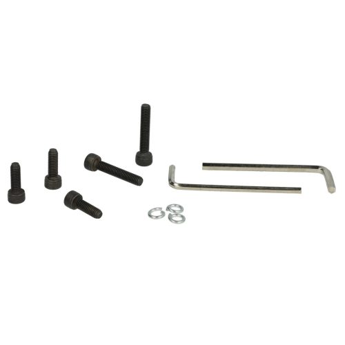 VHBW Battery Case E-Scooter, Motor Scooter - Box with Screws, Aluminum Alloy Black Silver