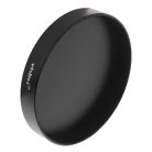 VHBW 80 mm Aluminum Anodized Lens Cap, Flannel Inner, Matte Black