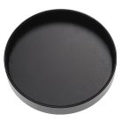 VHBW 80 mm Aluminum Anodized Lens Cap, Flannel Inner, Matte Black