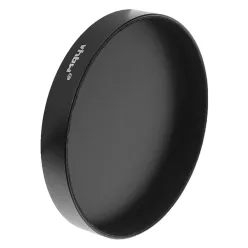   VHBW 85 mm Aluminium eloxierte Objektivdeckel, Flanell Innen, Matt Schwarz