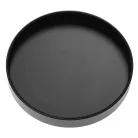 VHBW 85 mm Aluminium eloxierte Objektivdeckel, Flanell Innen, Matt Schwarz